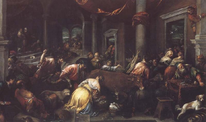 Jacopo Bassano Christ Driving the Traders from the Temple